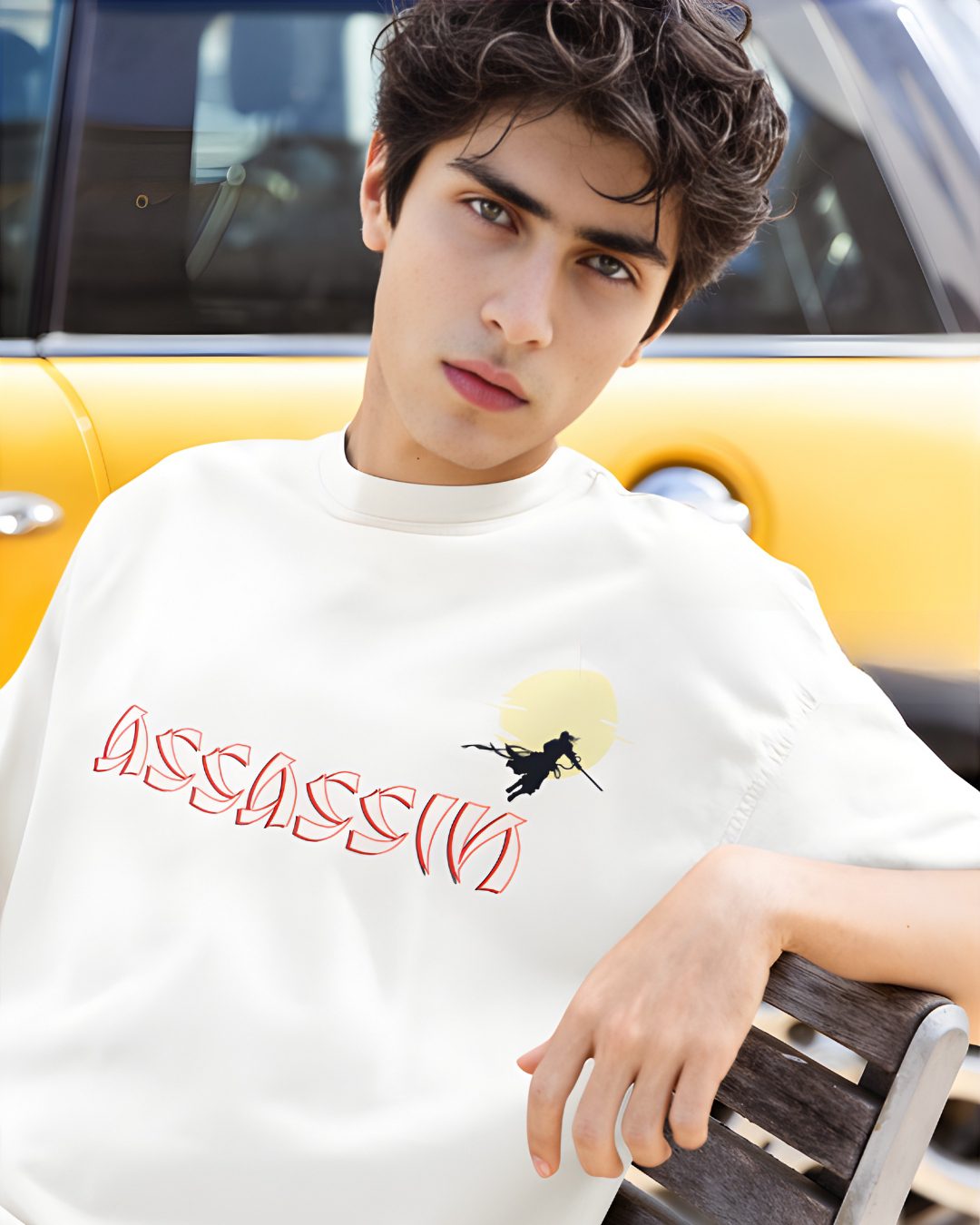 Assassin Premium Oversized T-Shirts Front