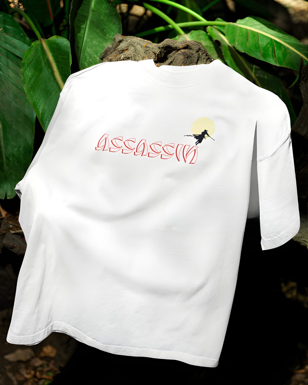 Oversized T Shirt Assassin Front Image