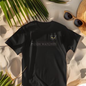 Oversized T Shirt Moon Watcher