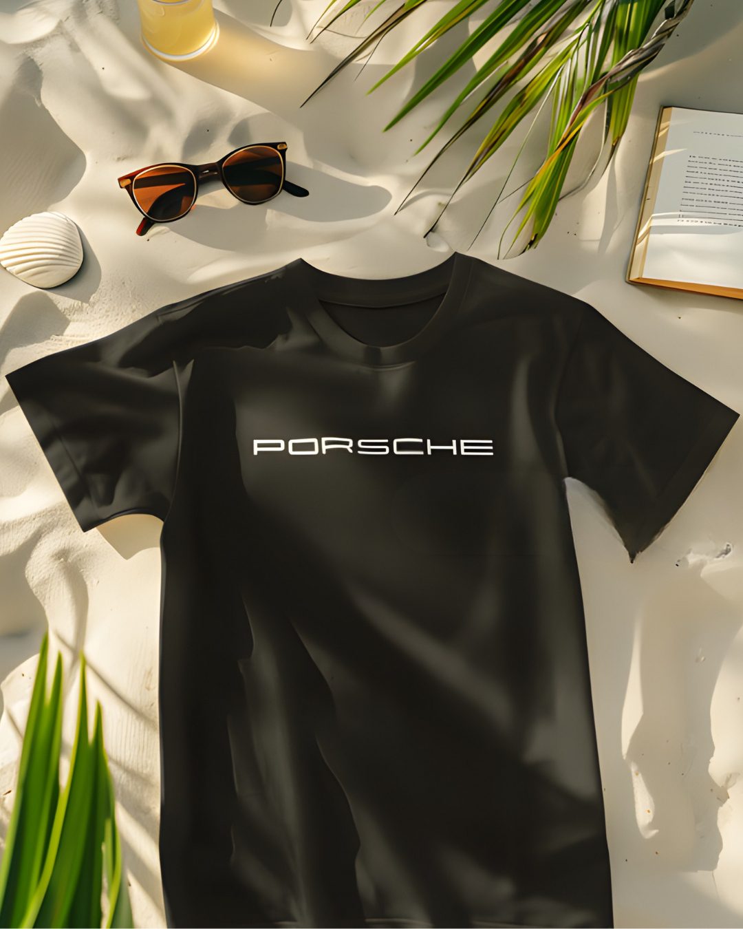 Oversized T Shirt Porsche Front Image