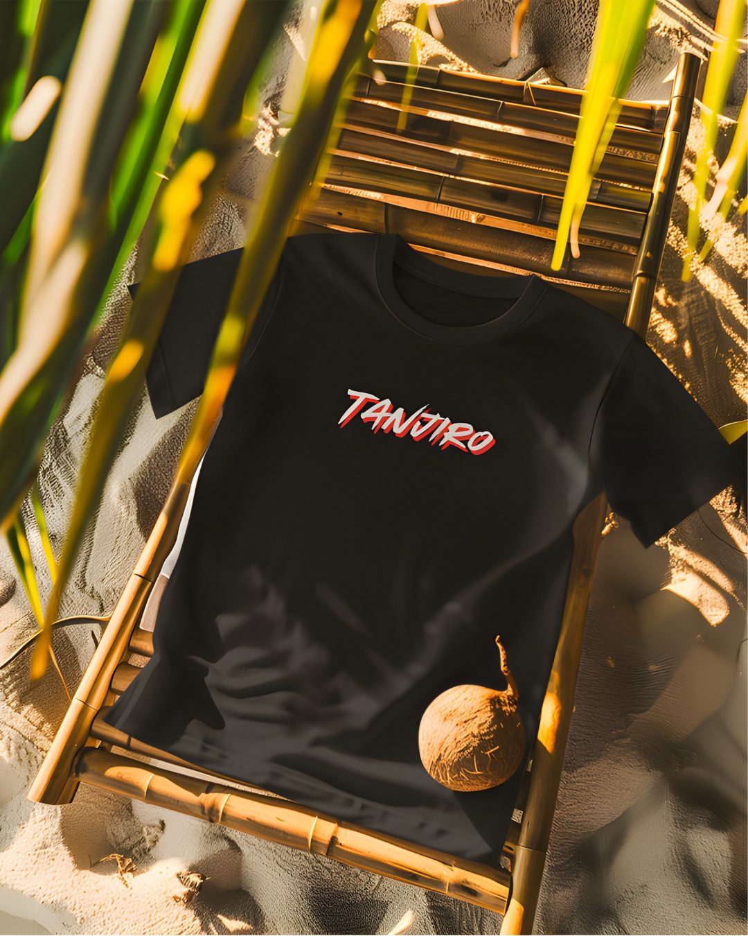 Oversized T Shirt Tanjiro Front Image