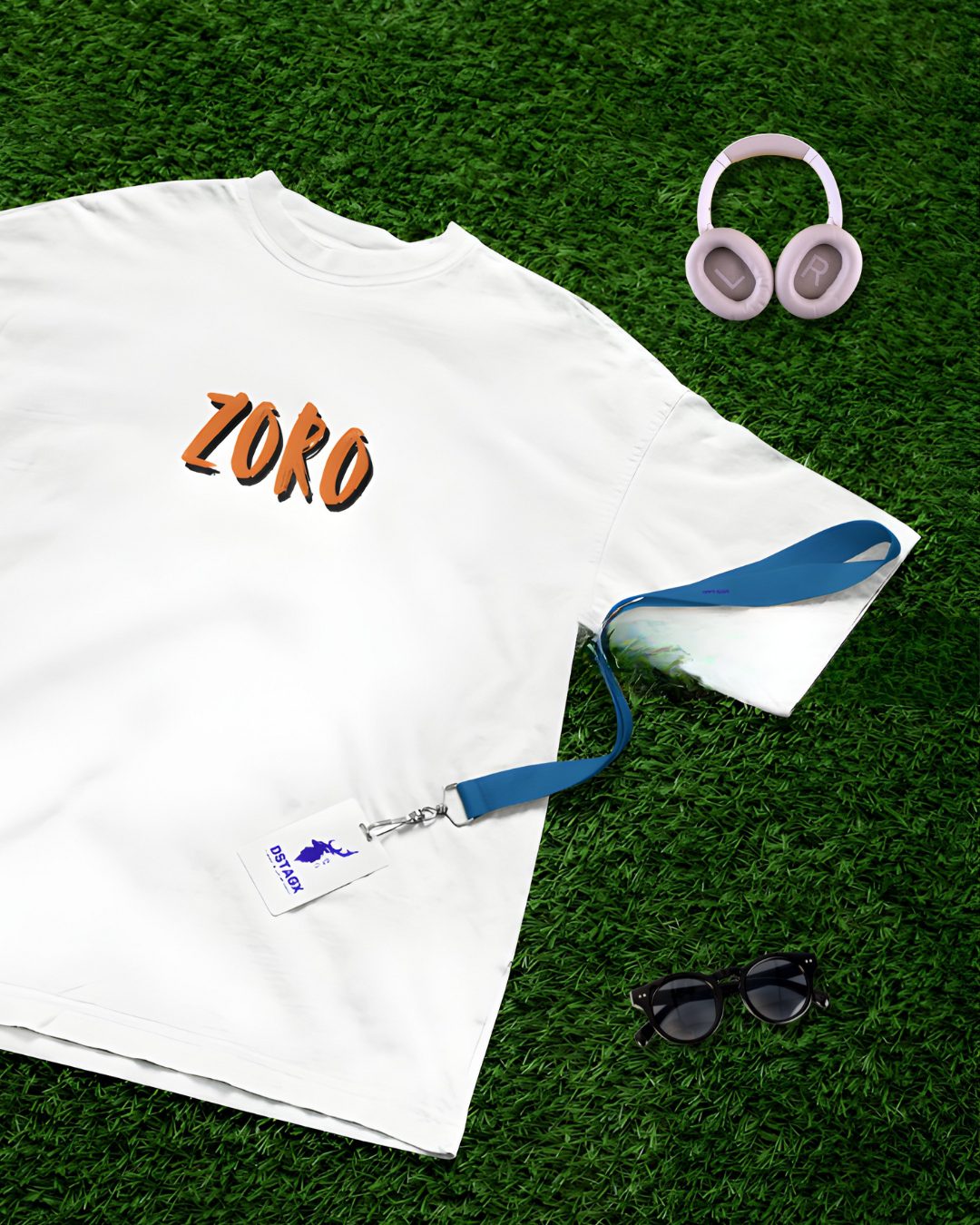 Oversized T Shirt Zoro Front Image