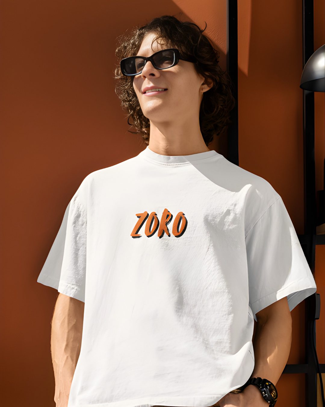 Zoro Premium Oversized T-Shirts Front