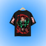 Tanjiro Oversized T-Shirt Backside Image