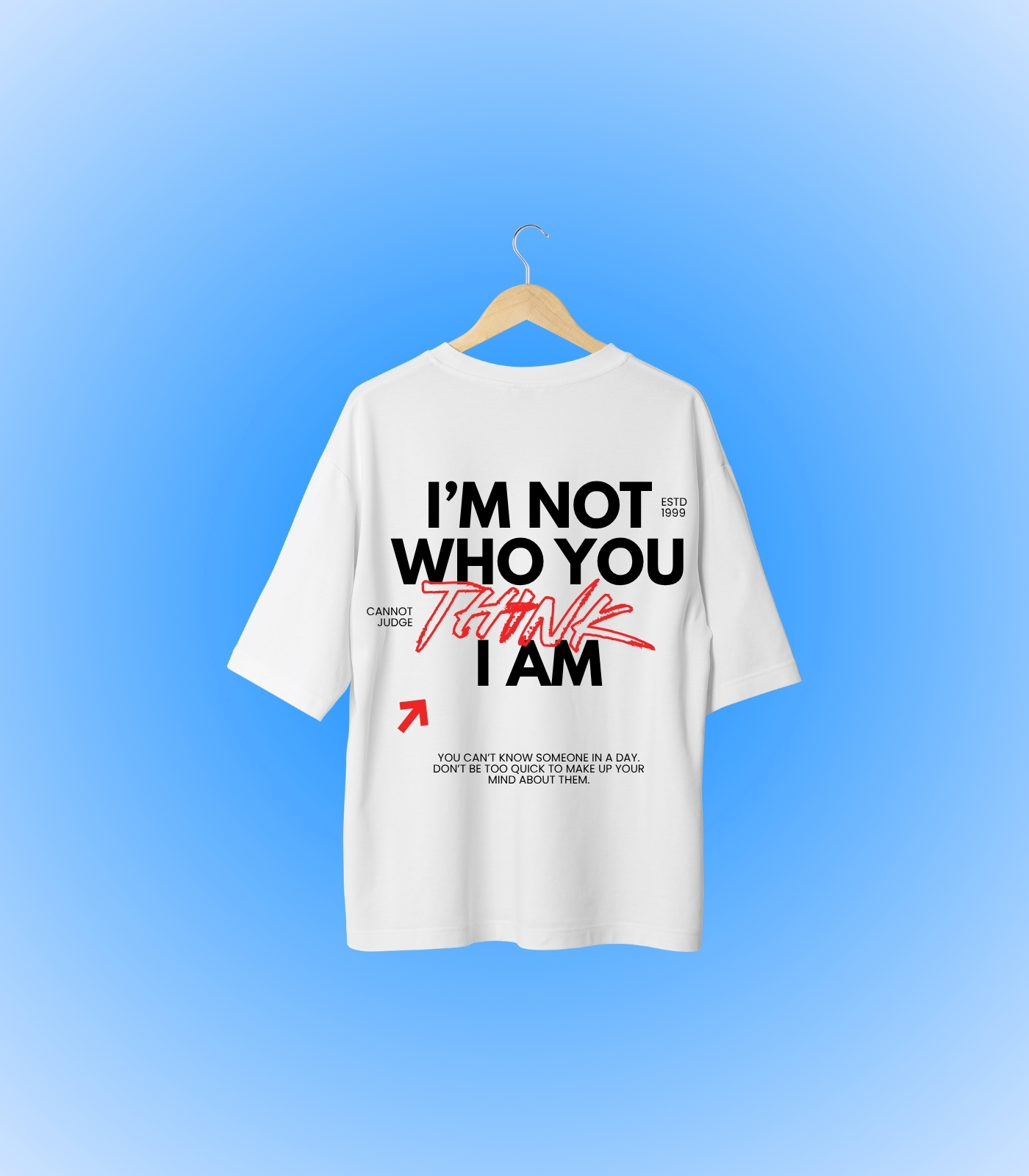 2 Urban Collection Oversized T-Shirt 1 Backside Image