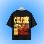Culture Oversized T-Shirt Backside Design