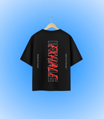 Inhale Exhale Oversized T-Shirt