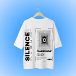 Silence Oversized T-Shirt Backside Design