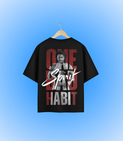 Spirit Oversized T-Shirt Backside Design