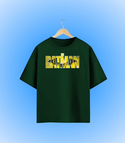 DC Studios Batman Oversized T-Shirt Frontside Design