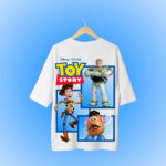 Disney Toy Story Oversized T-Shirt Backside Image