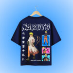 Naruto Uzumaki Oversized T-Shirt Backside Design