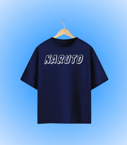 Naruto Uzumaki Oversized T-Shirt Frontside Design